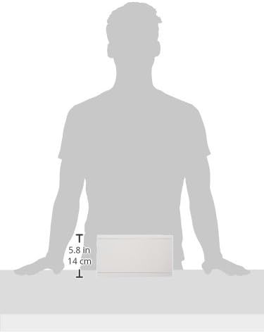 WAC Lighting WS-W2510-WT Rubix LED Outdoor Rectangular Up and Down Wall Light Fixture, One Size, White