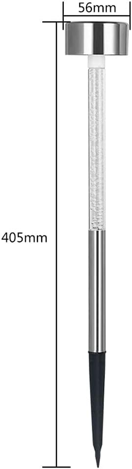 Solar Lights Outdoor 6 Pack Solar Pathway Lights Outdoor Waterproof LED Landscape Garden Lights Solar Powered Outdoor Lights Solar Garden Lights for Pathway Walkway Yard