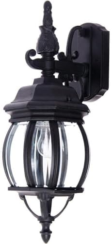 Maxim Crown Hill-One Light Outdoor Wall Mount in Early American Style-6 Inches Wide by 17.75 inches high