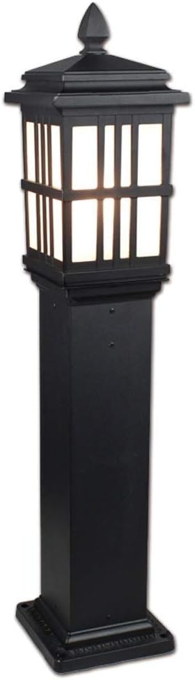 Lights Outdoor Exterior Outdoor Post Lantern with Beveled Clear Glass Traditional Antique Street Light Column Lamp | Lumora