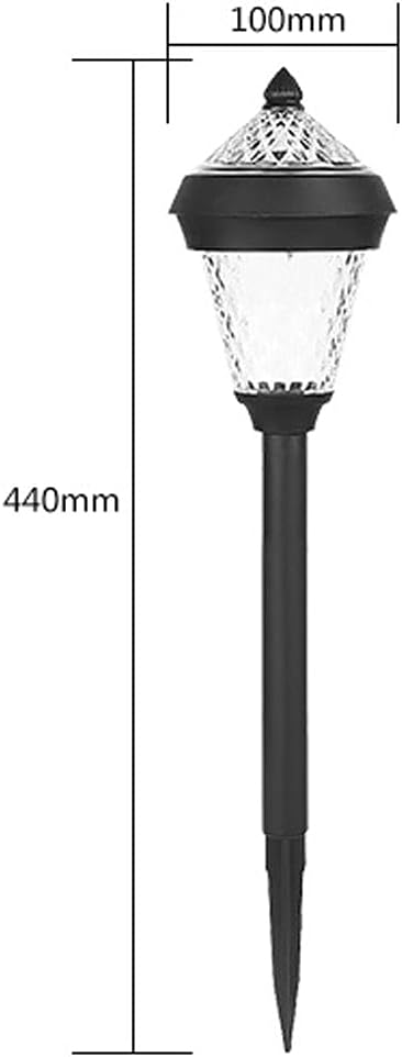 Solar Lights Outdoor 4 Pack Solar Pathway Lights Outdoor Waterproof LED Landscape Lights Solar Powered Outdoor Lights Solar Garden Lights for Pathway Walkway Yard