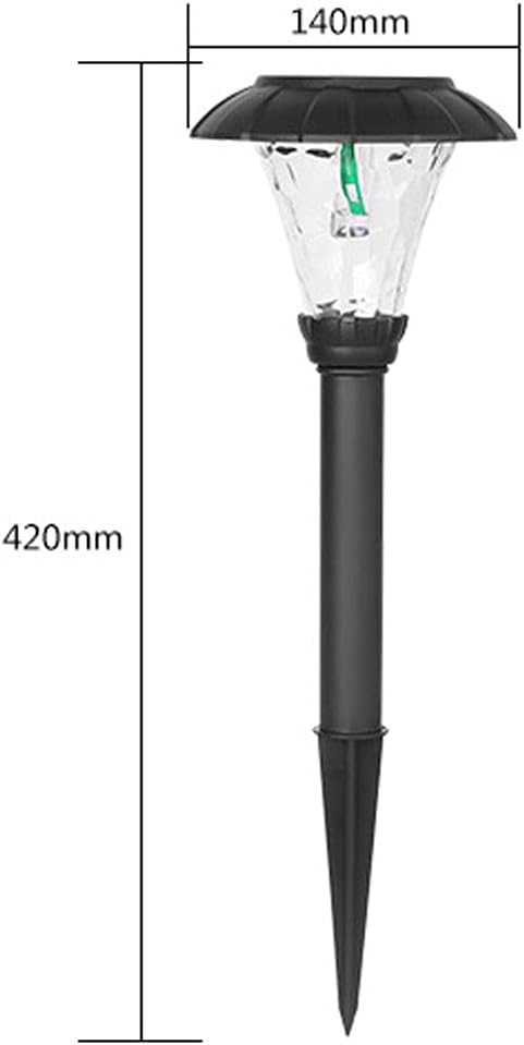 4 Pack Solar Pathway Lights Outdoor Lawn Lights IP65 Waterproof Solar Lights Solar Yard Lights for Garden Patio Yard Landscape Pathway Lawn