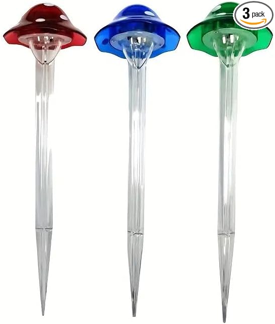 Solar Mushroom Ambience Lamp IP55 Rating, Plug-in Free Automatic Lighting, Easy Installation, Gently Illuminates | Lumora