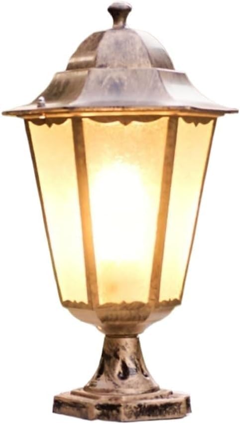 European Style Wall Lights Outdoor Landscape Post Head Light Fixture Exterior Garden Courtyard Yard Patio Column | Lumora