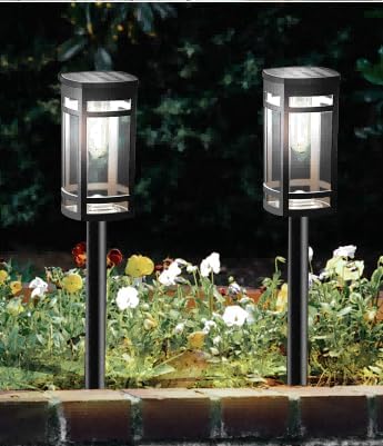 EXCMARK 16 Pack Solar Lights Outdoor Waterproof for Garden Pathway Walkway Driveway Yard Lawn Decorative Landscape | Lumora