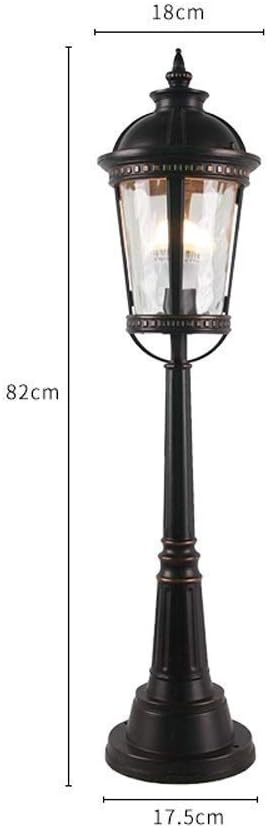 Lights Outdoor IP54 Waterproof Outdoor Column Post Lamp Glass Lantern European Victoria Antique Metal High Pole | Lumora