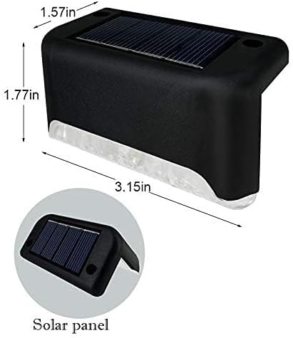 16 Pack Solar Deck Lights, The LED Lights for Outdoor, Waterproof Solar LED Lights for Deck, Step, Railing, Wall | Lumora