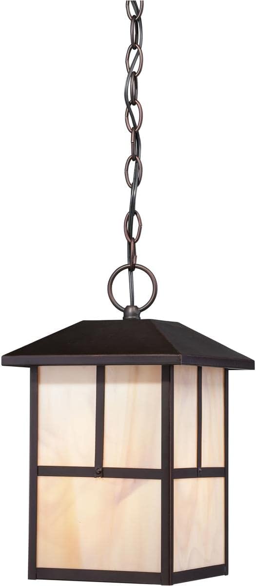 Nuvo Lighting Lighting 60/5674 Tanner Hanging 1 Light Lantern 100 Watt A19 max Outdoor Pendant Porch and Patio | Lumora