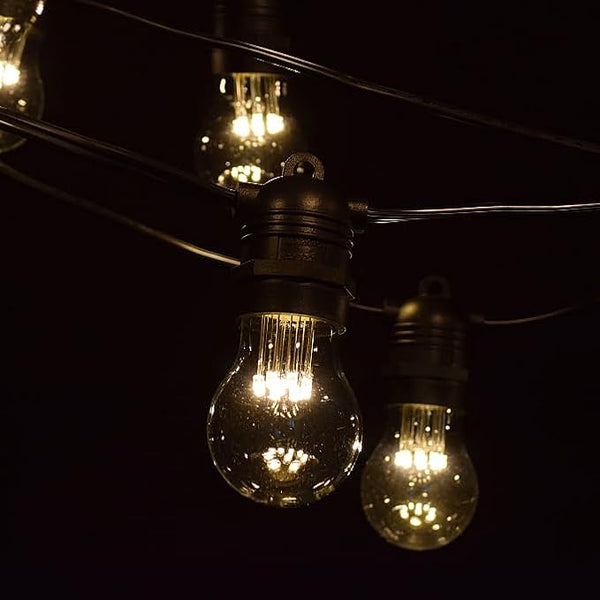 Hometown Evolution, Inc. E26 Commercial String Lights with 16 Gauge Wire (50 Foot 25 - Outdoor Security Flood Light | Lumora