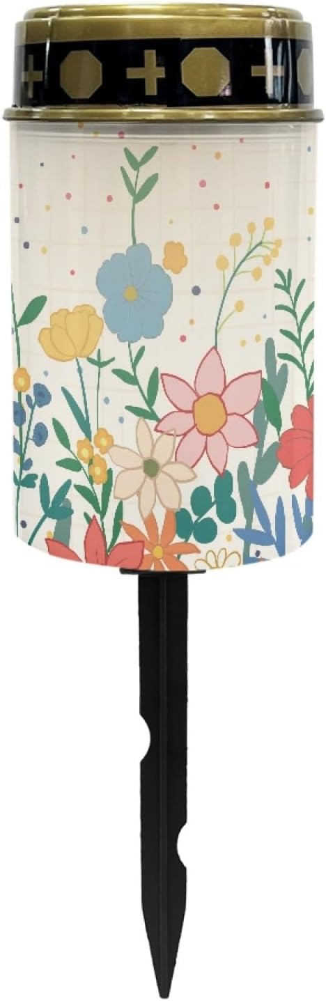 Floral Solar Lights Outdoor for Walkway Solar Pathway Lights Waterproof Solar Lantern Landscape Lighting Solar | Lumora