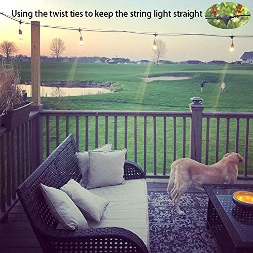 Belio String Light Hanging Kit, Stainless Steel Cable for Outdoor Lights, 182 FT Wire Rope Cable Turnbuckle and | Lumora