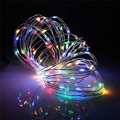 Lumineo 10 Ft Multi Colored Micro LED String Light Set with 60 Lights - Indoor