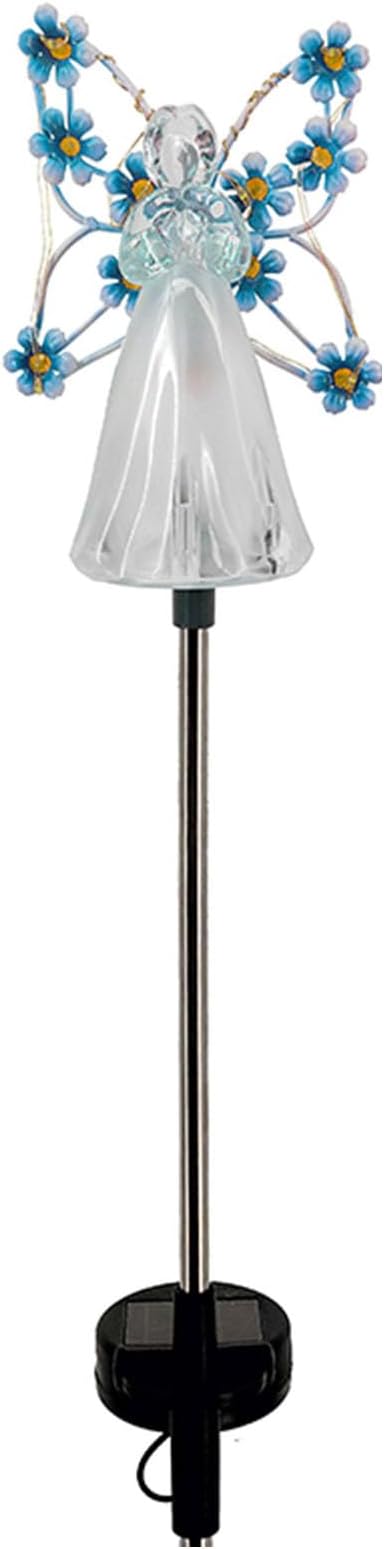 Solar Angel Lights - Garden Lights Solar Powered Waterproof with Fairy Angel Decor | Landscape Decorative Light for Garden Yard Patio, Cemetery Grave Decorations