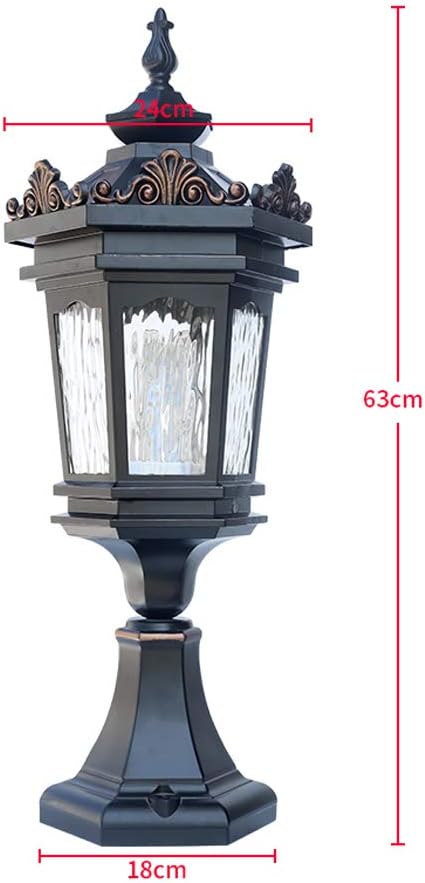 Lights Outdoor Edison Vintage Outdoor Waterproof Pillar Post Lights Garden Courtyard Streetlights Lanterns E27 | Lumora