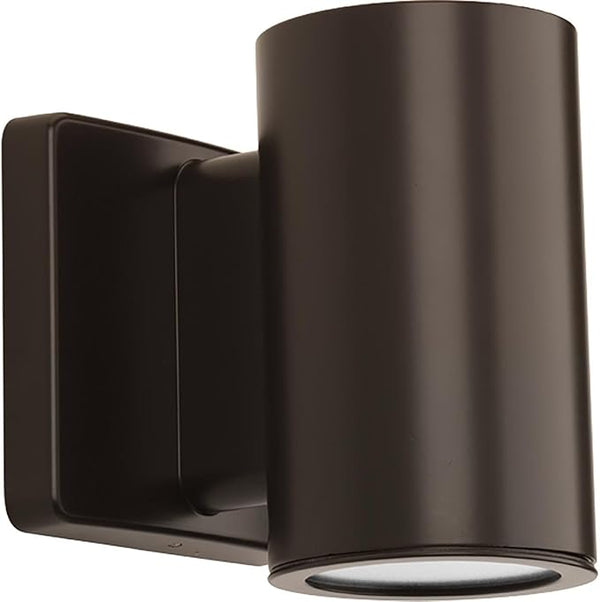 Progress Lighting P563000-020-30K Cylinders Collection 3" LED Modern Outdoor Small Up/Down Wall Lantern Light | Lumora