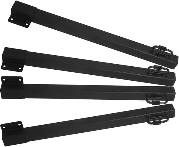 Angoily 4pcs Outdoor String Light Pole Support Rod Bird Feeder Stand for Terrace Fence | Lumora