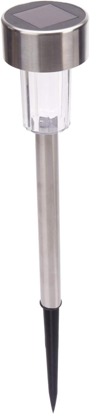 10 Pcs Outdoor Solar Pathway Lights,Stainless Steel LED Landscape Lighting,Outdoor Waterproof Solar Garden | Lumora