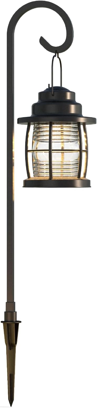GOODSMANN Landscape Lighting Low Voltage Outdoor 1PK Hanging Path Light 1.1W LED 32 Lumen 2900K Warm White Metal | Lumora