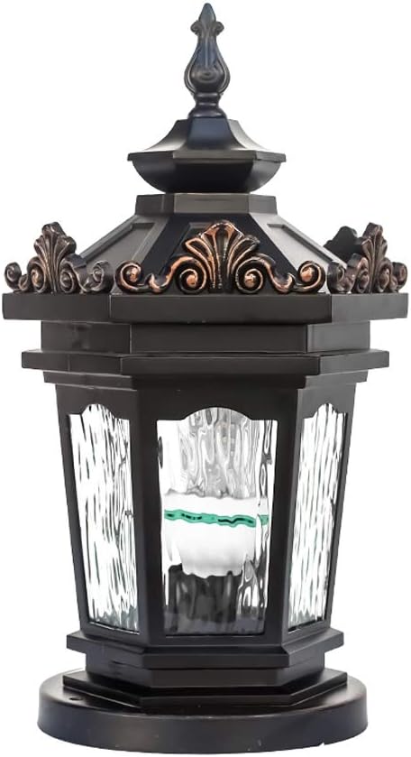 Lights Outdoor Edison Vintage Outdoor Waterproof Pillar Post Lights Garden Courtyard Streetlights Lanterns E27 | Lumora
