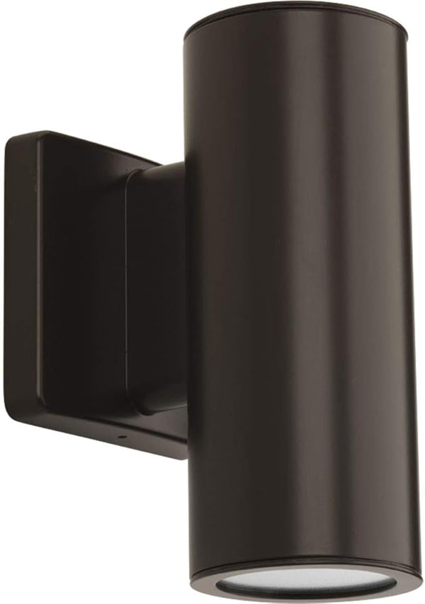 Progress Lighting P563001-020-30K Cylinders Collection 3" LED Modern Outdoor Small Up/Down Wall Lantern Light | Lumora