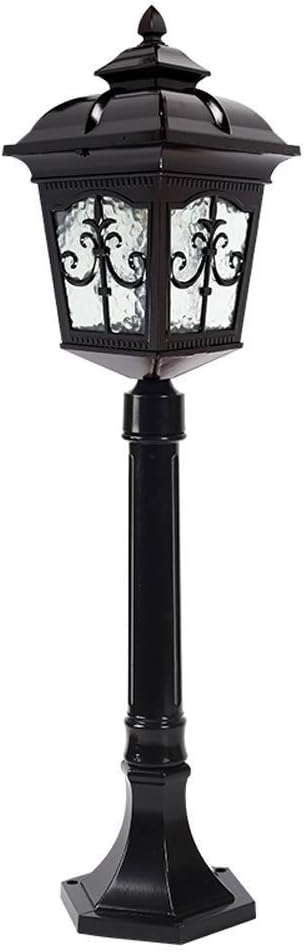 Lights Outdoor Anti-Rust Mini Street Light Garden Lamp European Victorian Aluminum Glass Outdoor Lawn Lamp Home | Lumora