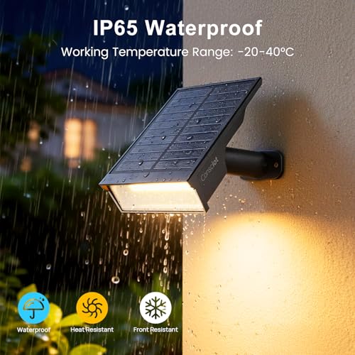 Consciot Solar Spot Lights Outdoor Tunable White 8 Pack