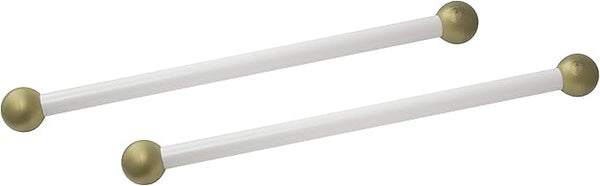 Solus SCA-335WH-2PK 15" Aluminum Cross Arm Ladder Rest for Outdoor Lamp Posts and Poles, Easy to Mount, Maintenance | Lumora