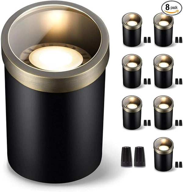 Gardenreet PAR36 Well Light - Solid Brass Weatherproof Replaceable Bulb Low Voltage Inground - Outdoor Path Light | Lumora