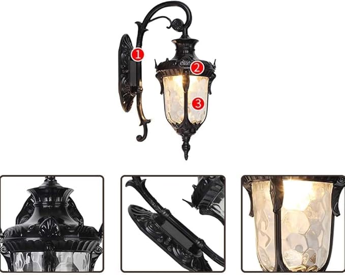 European Outdoor Waterproof Wall Light,E26 1-Lights Exterior s Sconce,AlumiExpression artistique m Home Villa | Lumora