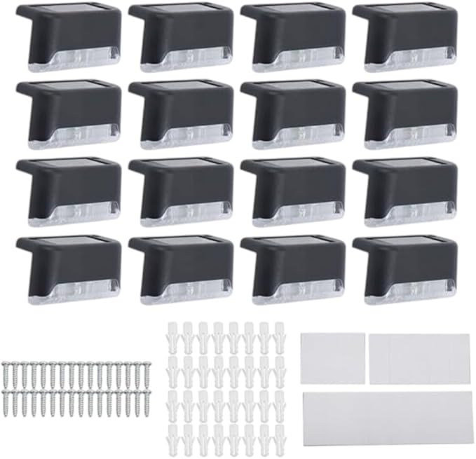 Replacement-Parts For 16 Pack Solar Power LED Deck Stair Lights Outdoor Path Garden Stairs Step Fence Mod-W91R-1635