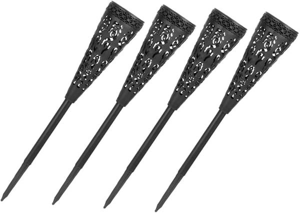 DECHOUS 4 Pieces Solar Pathway Lights Outdoor Garden Lawn Solar Powered Waterproof LED Landscape Projection Lights | Lumora