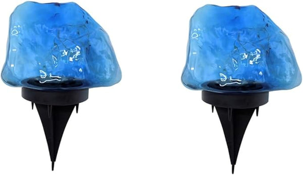 Gadpiparty 2 Pcs Solar Lamp Garden Buried Light Buried Light Ground Lamp Auto-on/Off - Outdoor Path Light | Lumora