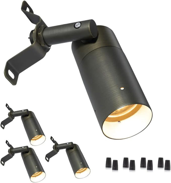 Gardenreet Brass Low Voltage Spot Downlights, 12V Outdoor LED Landscape Down Lights for Tree Garden Yard | Lumora