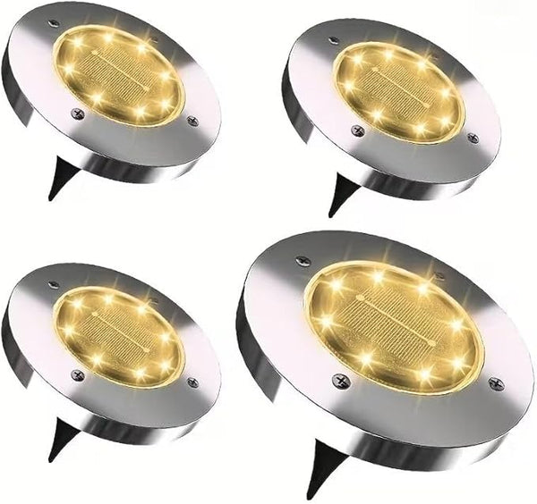 Outdoor Solar Ground Lights, Solar Lawn Lights, Bright and Colorful Solar Lights, Suitable for Paths, Gardens | Lumora