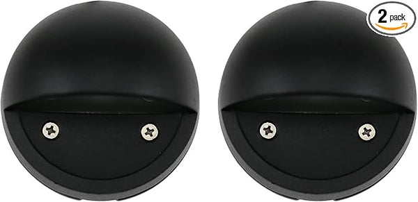 Lumina Lighting® 2W Landscape Deck Lights (2 Pack) | Low Voltage Landscape Deck Lights Waterproof - Outdoor Patio | Lumora