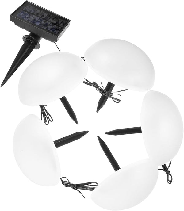Lurrose Solar Ground Lights Hemisphere Yard Lamp Warm White Solar Garden Pathway Lights In-ground Landscape | Lumora