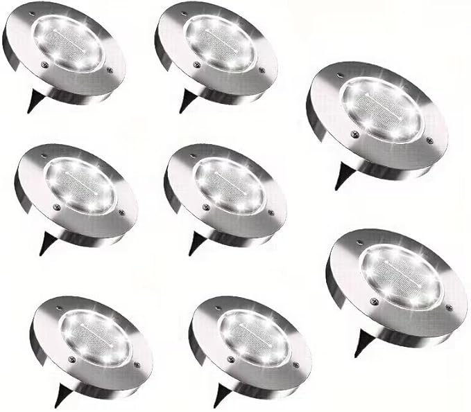 Outdoor Solar Ground Lights, Solar Lawn Lights, Bright and Colorful Solar Lights, Suitable for Paths, Gardens | Lumora