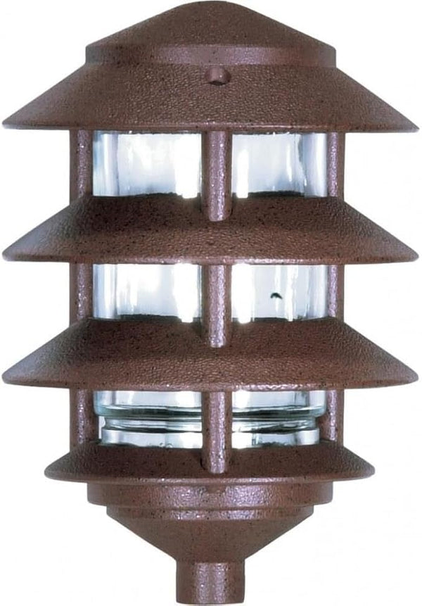 Nuvo Lighting SF76/633 Transitional One Light Post Mount in Bronze/Dark finish - Outdoor Path Light | Lumora