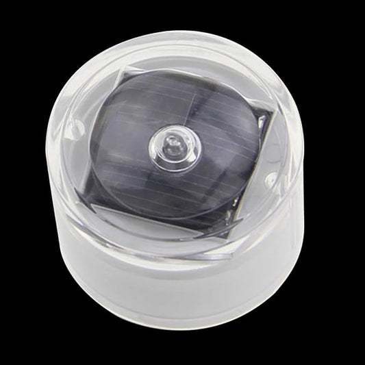 HOMSFOU Solar Buried In-ground Light Outdoor Waterproof LED Landscape Lamp White Light for Garden Pathway Yard Lighting with Solar Energy Power