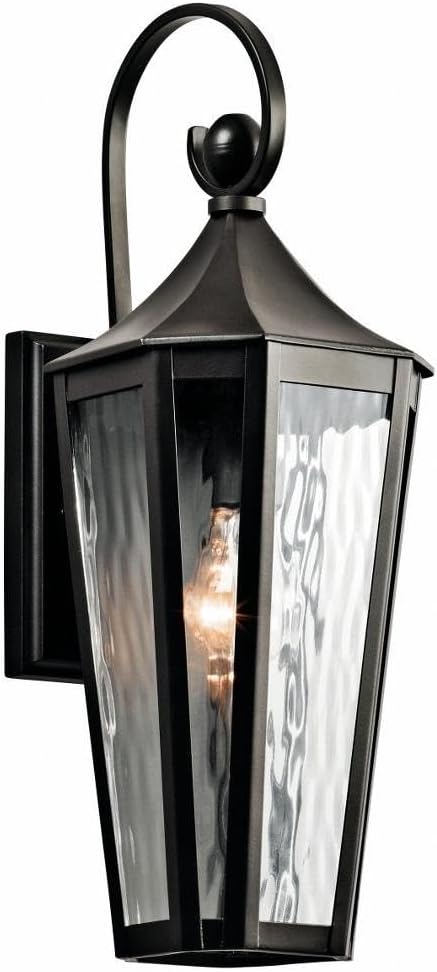 Kichler 49512OZ Rochdale Outdoor Wall 1-Light, Olde Bronze | Lumora