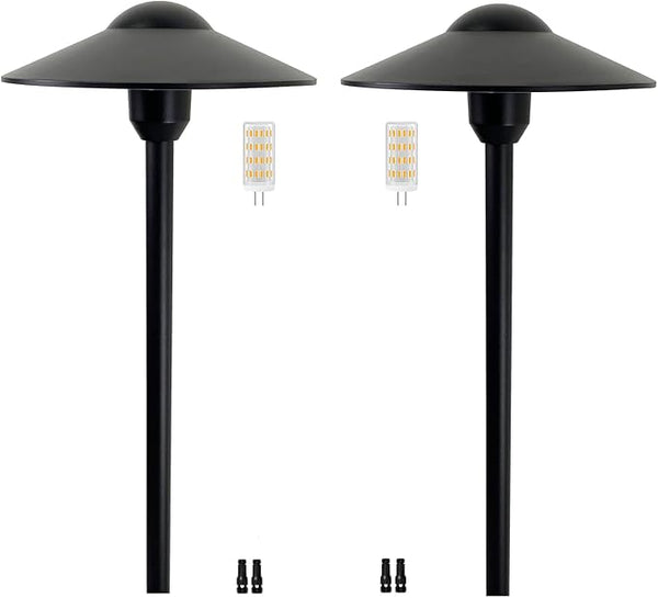 Low Voltage Pathway Lights,Cast Aluminum Landscape Lighting Path Light Garden Driveway Walkway Lighting 12-24V | Lumora