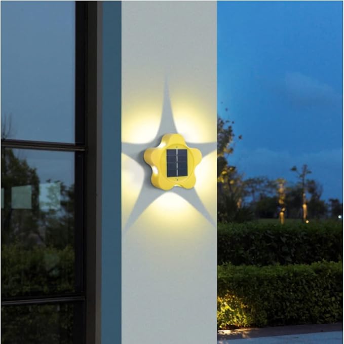 Ulalaza 3Pcs Solar Decking Lights RGB+ Changing Solar Step Lights Outdoor Waterproof Stair Lights for Fence, Deck | Lumora
