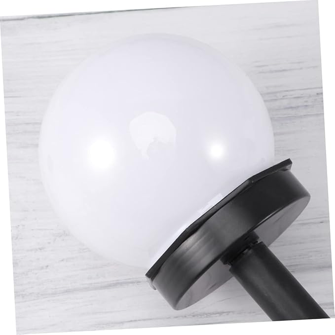 balacoo 8pcs Solar Garden Lanterns Outdoor Solar-Powered Lawn Lights Garden Light Bulbs for Pathway Patio