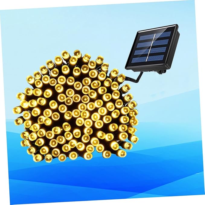 Solar LED String Lights LEDs Warm White Solar-Powered Outdoor Decorative Lighting for Garden Patio Lawn Festive | Lumora