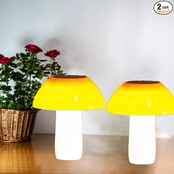 Solar Mushroom Lights Outdoor Ground Waterproof Solar LED Light Sensor Landscape Night Light for | Lumora