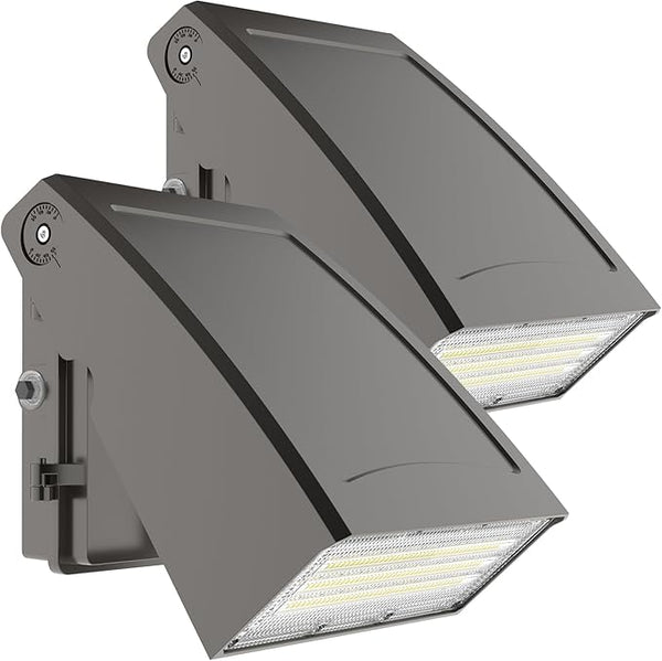 HYPERLITE LED Wall Pack Light: 40W 5200lm ETL Listed Full Cut Off Wall Pack Led Exterior Light with Photocell | Lumora