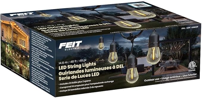 Feit Electric 48 ft. LED string lights