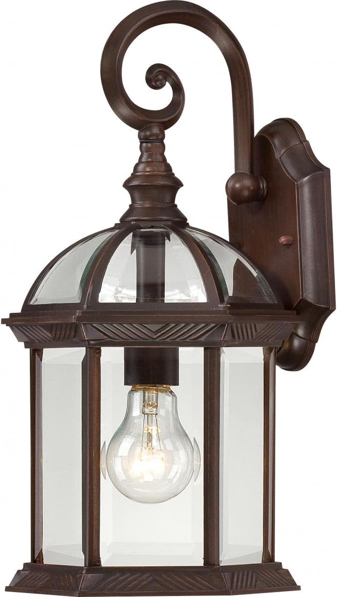 Nuvo 60/4962 One Light Outdoor Wall Mount, 16-Inches, Bronze/Dark | Lumora