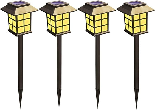 Bright Solar Pathway Lights, Weather-Resistant Solar Lamp Post for Path, Landscaping, and Driveway | Lumora