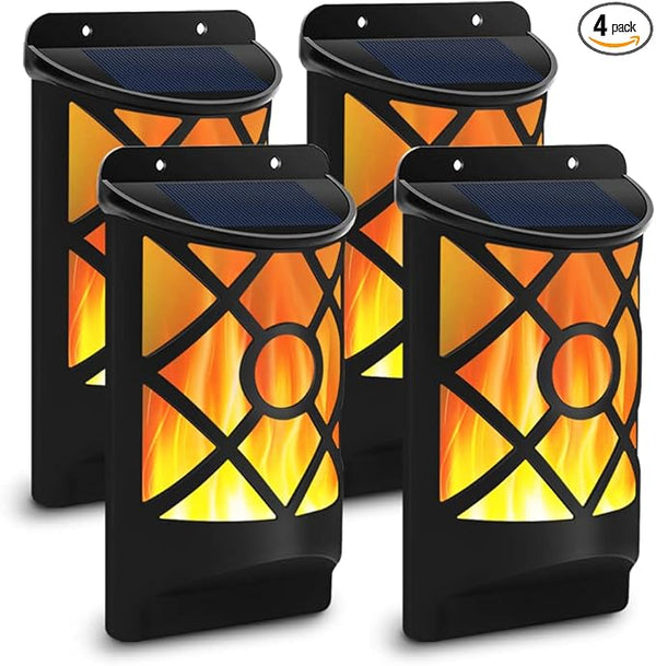 Aityvert Solar Flame Lights Outdoor, Waterproof Flickering Flame Solar Lights Dark Sensor Auto On/Off 66 LED Solar | Lumora